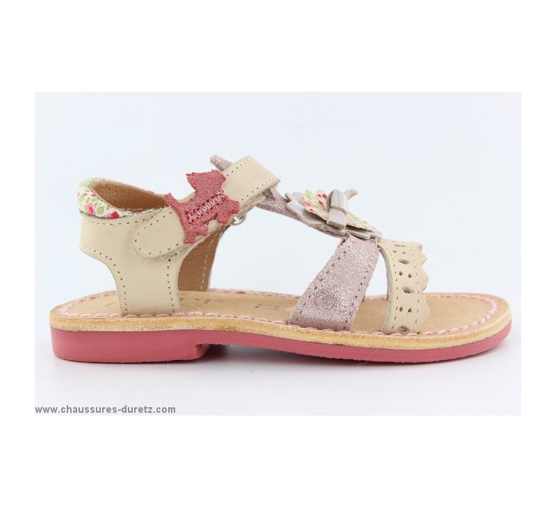 Sandales fille Chipie - CHOUQUETTE Beige - Sandales Chipie