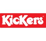 Chaussures  Kickers SUSHY Kaki/Orange