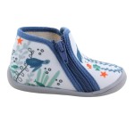 Pantoufles  Bellamy TITOU Baleine Bleu Marine