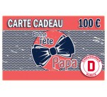 Carte Cadeau 100 € Fête des Pères Duretz 