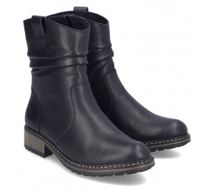 Boots femme Rieker NAZE Z6883-00 Noir