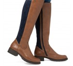 Bottes  Rieker ENDIVE Z9591-23 Cognac / Marine