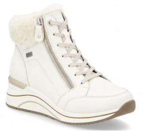 Bottines femme  Remonte TRION D0T77-80 Blanc