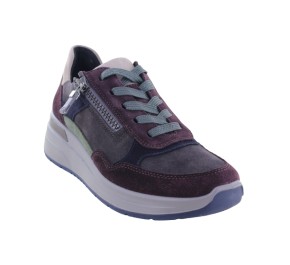 Baskets femme ARA AMI 57702 Marine / Bordeaux