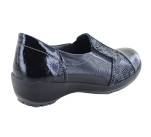 Mocassins  Suave SACRE 7113 Verni Noir 