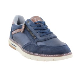 Chaussures homme  Mustang HUM 4149304 Bleu Marine