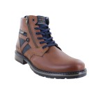 Bottines  Redskins ETERNEL Cognac / Marine