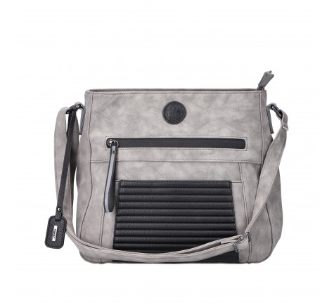 Rieker H1481-42 Grey / Black