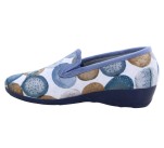 Pantoufles Femme La Maison de l'Espadrille BLE Bleu 6159-7