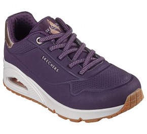 Baskets femme SKECHERS UNO SHIMMER Dark Purple 155196